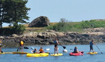 Open Water Rowing Along the New England Coastline